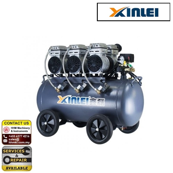 XINLEI Silent Oil-Free Piston Air Compressor ZBW64/3-65L Air Compressor Air Tools Kuala Lumpur (KL), Malaysia, Selangor, Kepong Supplier, Suppliers, Supply, Supplies | HHM Machinery & Instruments Sdn Bhd