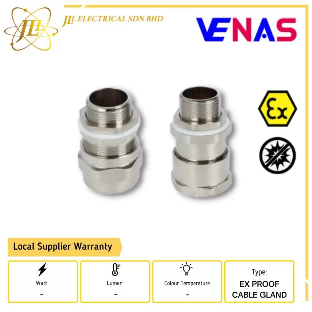 VENAS EX-QM10-B1 Ⅱ2 GD EX EB ⅡC GB/ EX DB IIC GB EXPLOSION PROOF CABLE GLAND