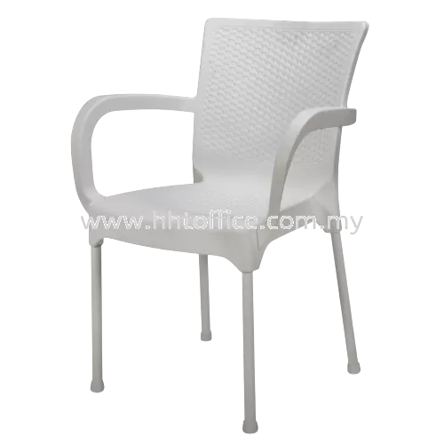 2039 - Bamboo Cafe Chair with Armrest
