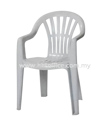 1444 - Plastic Mamak Chair with Armrest