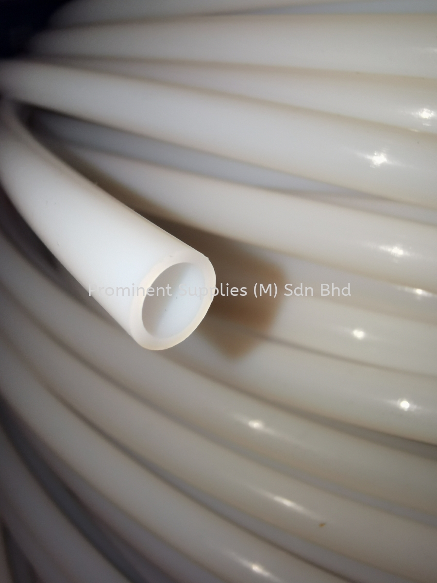 PTFE Teflon Tubing | Milky White Colour | Size Available 4mm x 2mm, 6mm x  4mm,