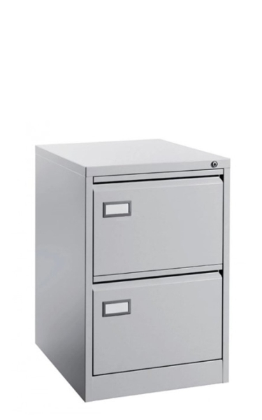 2 Drawer - Filing Cabinet, C/W Goose Neck Handle STEEL FILING CABINET STEEL FURNITURE OFFICE FURNITURE Kuala Lumpur (KL), Malaysia, Selangor, Cheras Supplier, Suppliers, Supply, Supplies | JFix Solutions Sdn Bhd