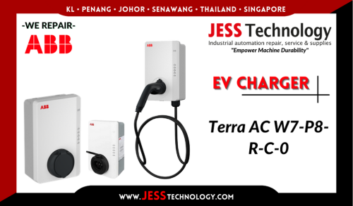 Repair ABB EV CHARGER Terra AC W7-P8-R-C-0 Malaysia, Singapore, Indonesia, Thailand