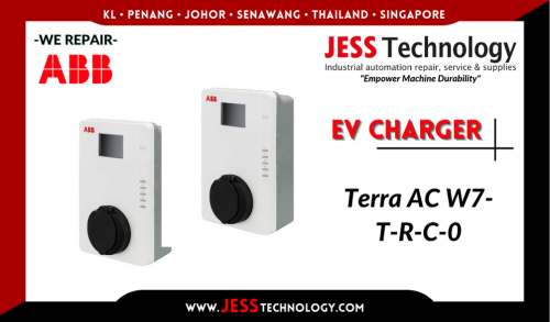 Repair ABB EV CHARGER Terra AC W7-T-R-C-0 Malaysia, Singapore, Indonesia, Thailand