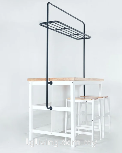 JORDAN BREAKFAST TABLE + STOOL(RT820-TBL +STL) ISLAND TABLE DINING ROOM Penang, Malaysia Supplier, Suppliers, Supply, Supplies | LG FURNISHING SDN. BHD.