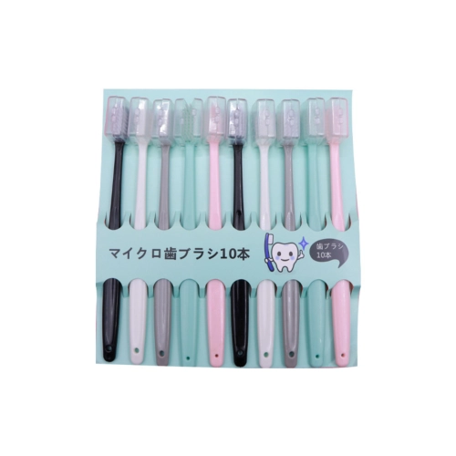 10pcs Korean Macaron's Aduilt Toothbrush - RM6.50 （N-0001）