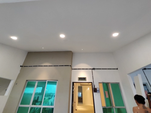 seremban iringan bayu plaster ceiling wiring dan cat 