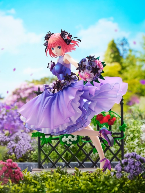 Shibuya Scramble Figure : "The Quintessential Quintuplets Movie" Nino Nakano -Floral Dress Ver. - Overpowered Entertainment