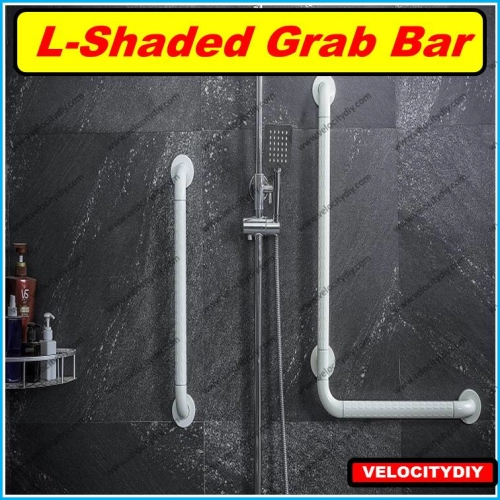 （浴室老人扶手）L-Shaded Grab Bar Shower Handle Safety Handle 90°