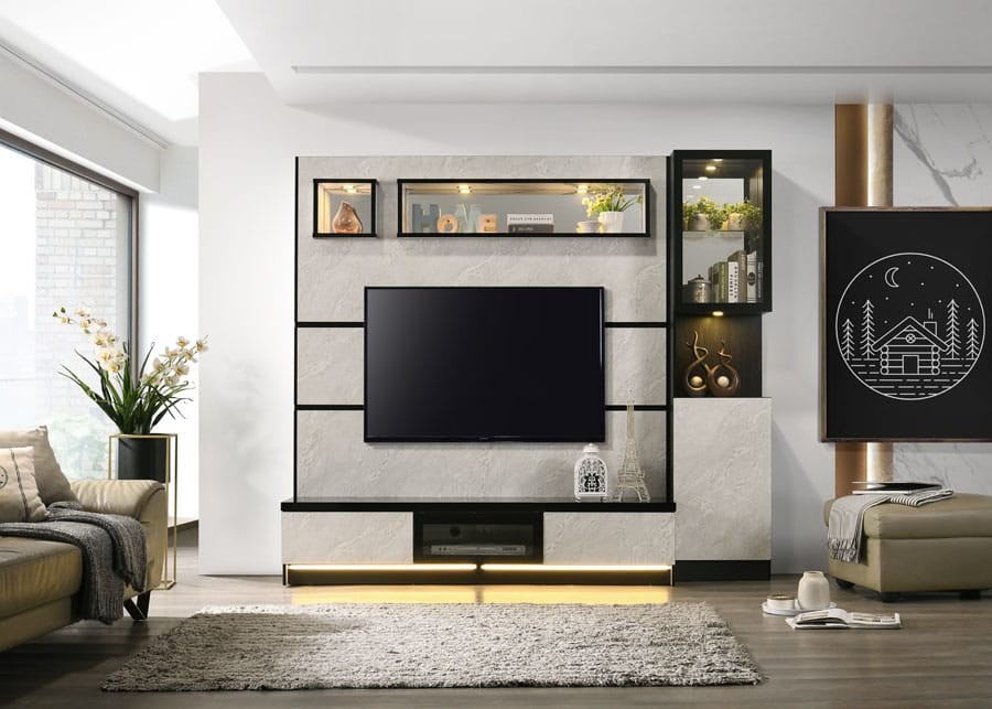 TV Cabinet Light Grey