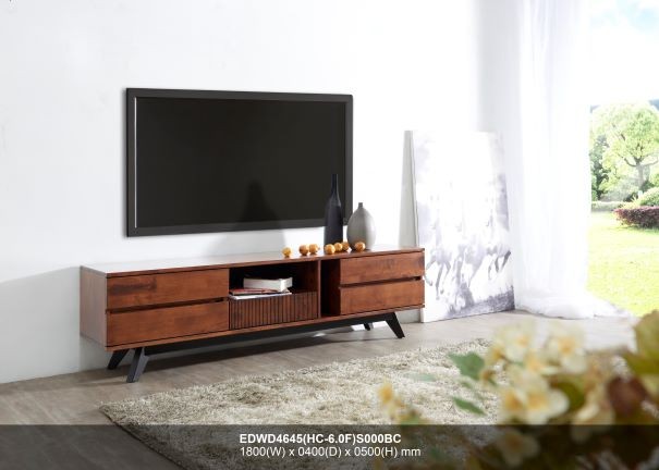 Dark Grey TV Cabinet