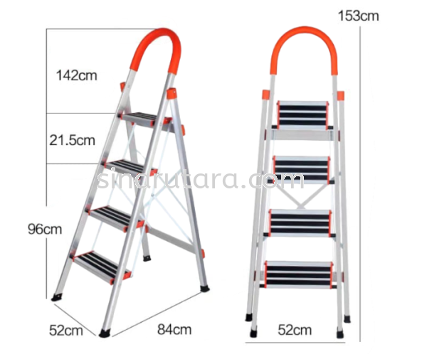 HL-JY10244 4 LADDER HOME & LIVING   Supplier, Suppliers, Supply, Supplies | TH Sinar Utara Trading