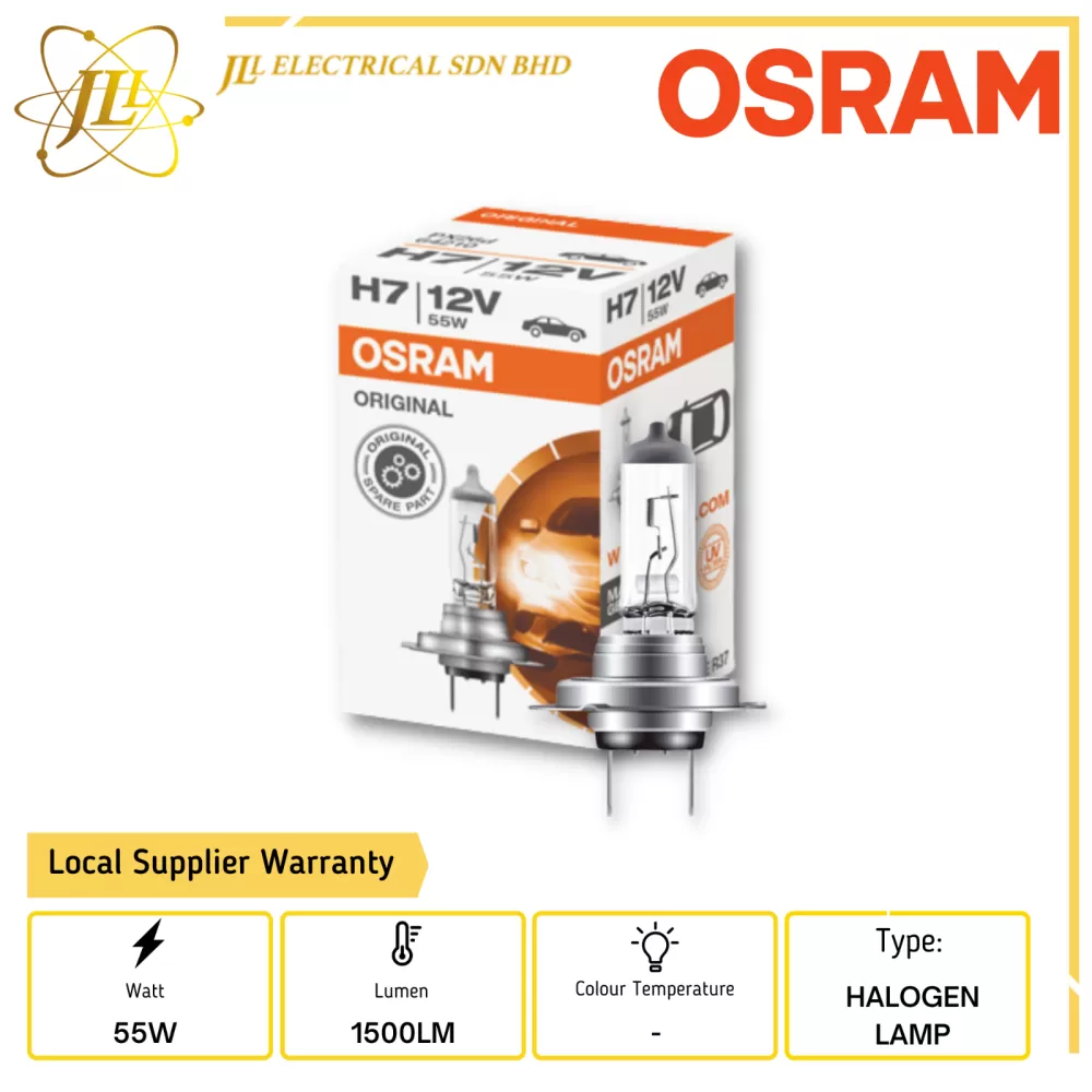 Osram 64210 [Original 12V] H7 12V 55W (PX26d)