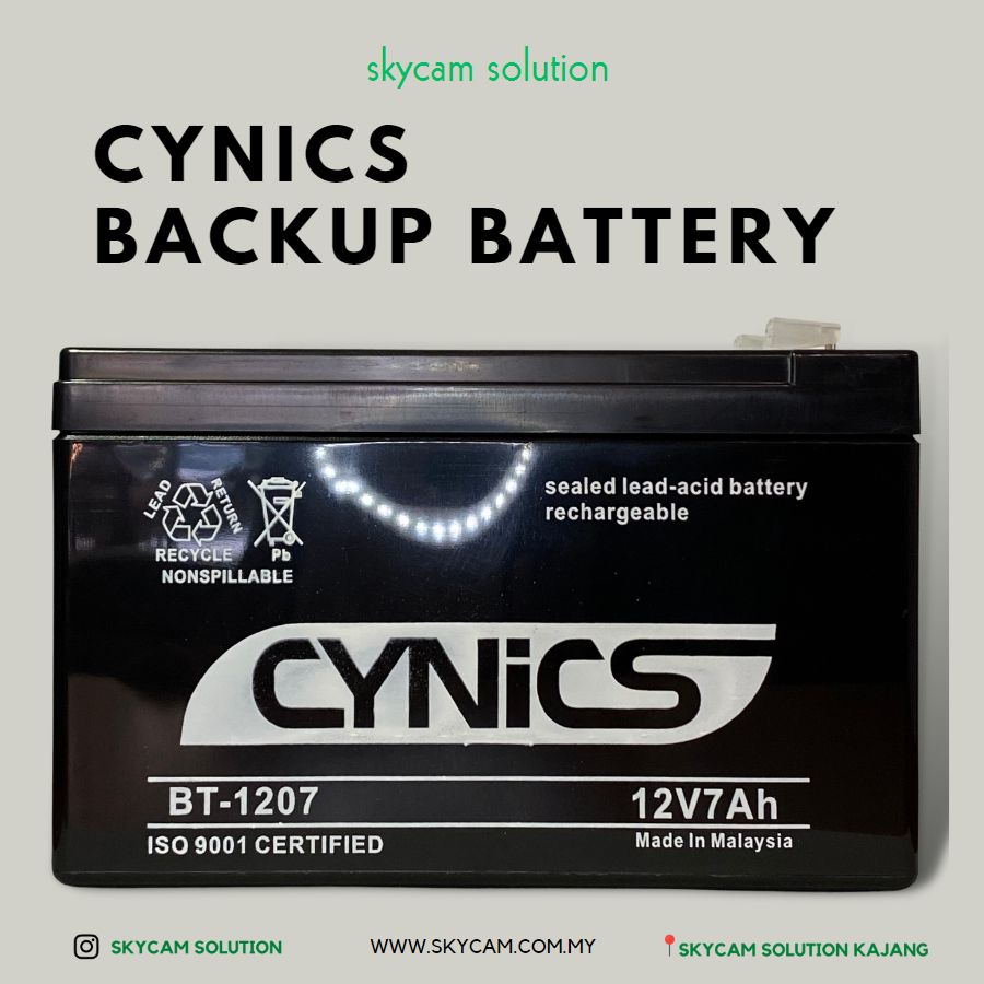 Cynics Backup Battery 12V 7AH