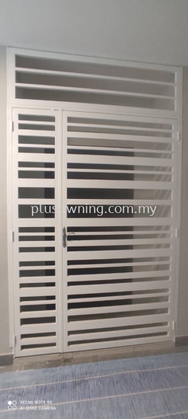 SWING DOOR GRILL @RICA RESIDENCE SENTUL, JALAN PERHENTIAN, KUALA LUMPUR  Grill Door Selangor, Malaysia, Kuala Lumpur (KL), Cheras Contractor, Service | Plus Awning & Iron Sdn Bhd