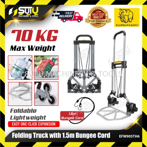 ELEPHANT KING EFW90STH6 Folding Truck with 1.5M Bungee Cord / Trak Lipat / Trolley / Trolli Trolley / Truck Tool Storage / Trolley Kuala Lumpur (KL), Malaysia, Selangor, Setapak Supplier, Suppliers, Supply, Supplies | Sui U Machinery & Tools (M) Sdn Bhd