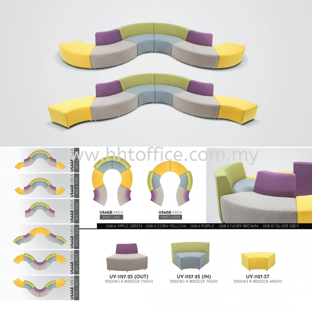 UVA - Modular Sofa Sette