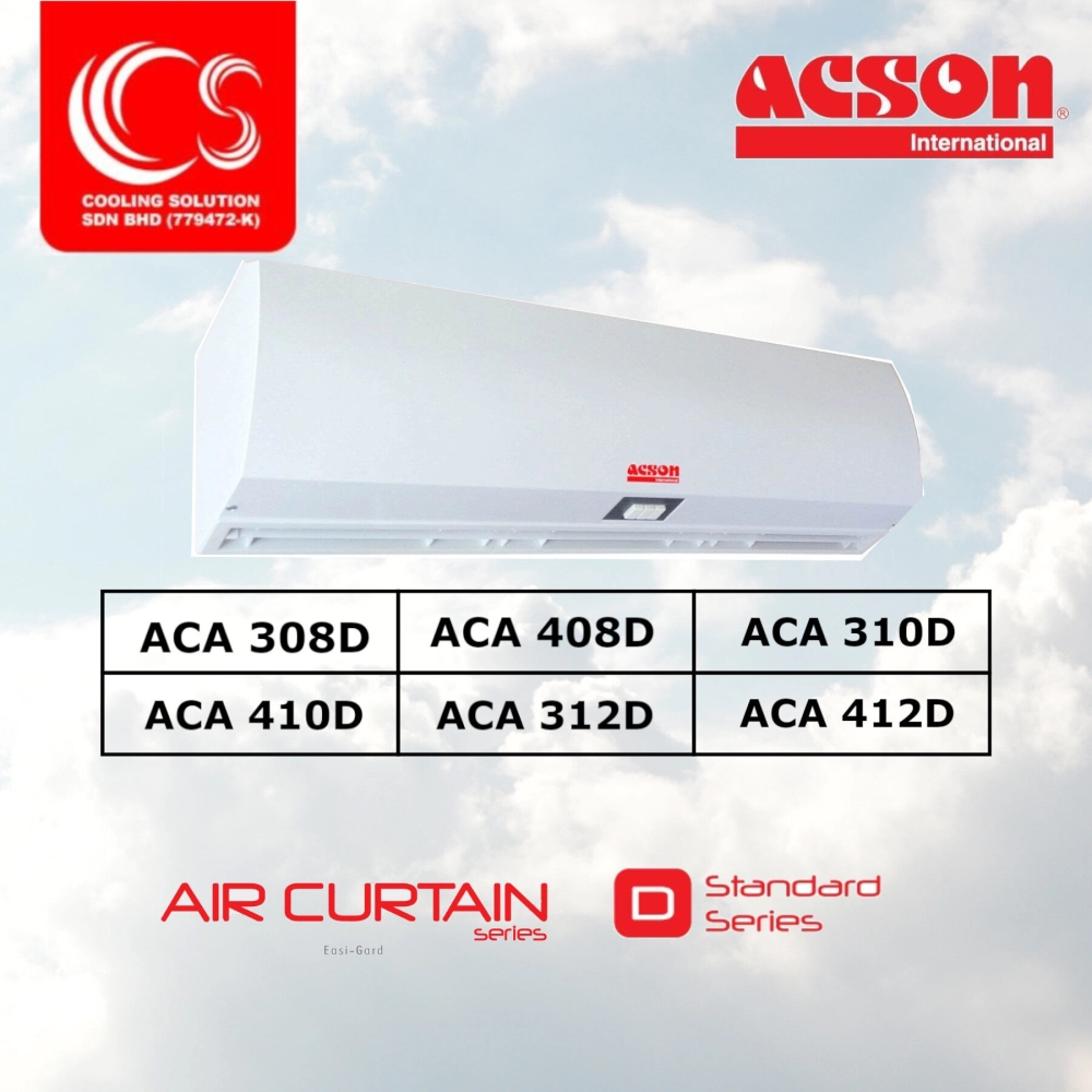 ACSON Air Curtain Air Conditioner  ACA308D/ACA408D/ACA310D/ACA410D/ACA312D/ACA412D Kuala Lumpur (KL),  Malaysia, Selangor, Kuchai Lama, Bukit Jalil, Puchong Supplier, Wholesaler,  Retailer, Supply | Cooling Solution Sdn Bhd