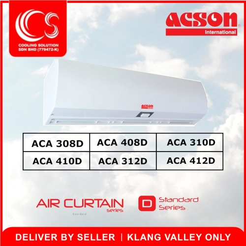 ACSON Air Curtain Air Conditioner Deliver by Seller ACA308D/ACA408D/ACA310D/ACA410D/ACA312D/ACA412D (Klang Valleyareaonly)