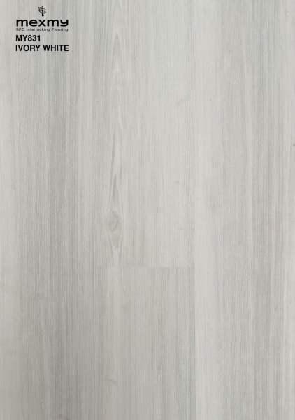 MY831 Ivory White MEXMY SPC FLOORING WOODPLANK 5.0MM Kedah, Malaysia, Alor Setar Supplier, Suppliers, Supply, Supplies | COMFORT FLOOR (M) SDN. BHD.