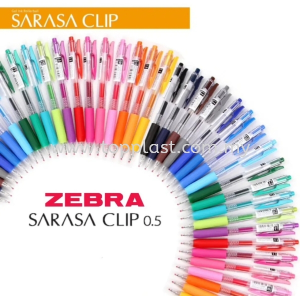 Zebra Sarasa Clip Colour Series Artline Products Penang, Malaysia Supplier, Manufacturer, Supply, Supplies | Top Plast Enterprise