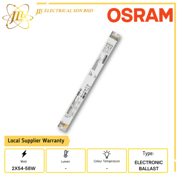 OSRAM QTP OPTIMAL 2X54-58W 220-240V T5 ELECTRONIC BALLAST