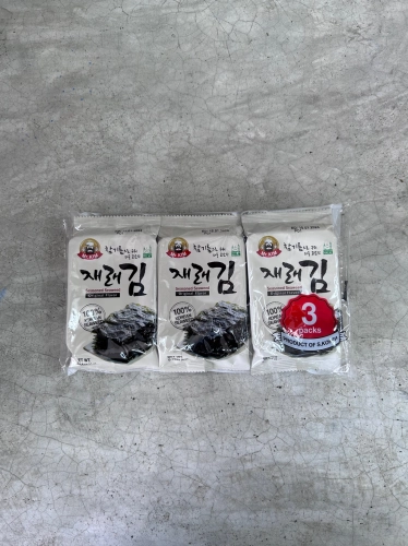 Mr.Kim Seasoned Seaweed Original Flavor 3x12g