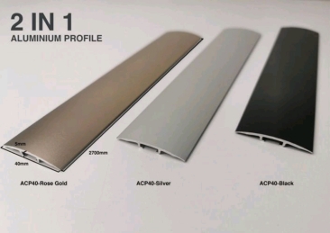 2 IN 1 ALUMINIUM PROFILE