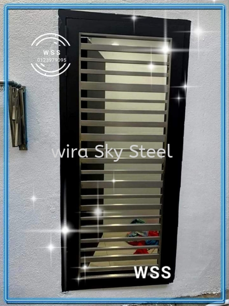 33 Aluminum Security Door Selangor, Malaysia, Kuala Lumpur (KL), Semenyih Supplier, Suppliers, Supply, Supplies | Wira Sky Steel Sdn Bhd