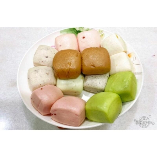 YT MINI MANTOU 4FLV(20PCS) 300G(4B) 四色小馒头