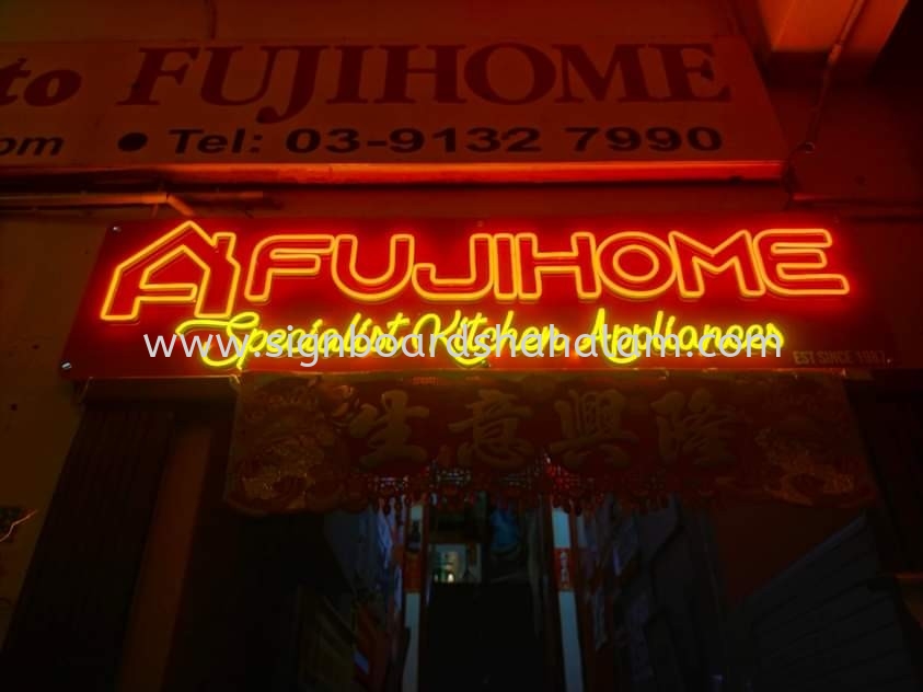 LED NEON LIGHT SIGN MAKER AT SELANGOR, SETAPAK, SEGAMBUT, MONT KIARA, CHERAS, SRI HARTAMAS