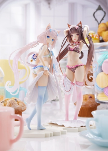 PLUM  NEKOPARA Chocola x Vanilla ~Lovely Sweets Time~ [Limited Edition] ** With bonus face part **