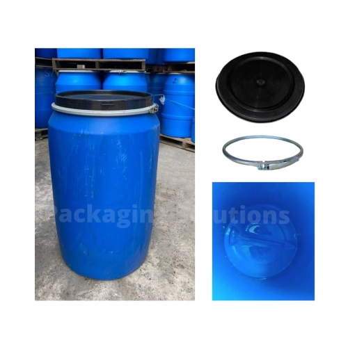 Reconditioned Open Top Plastic Blue Drum (200L)