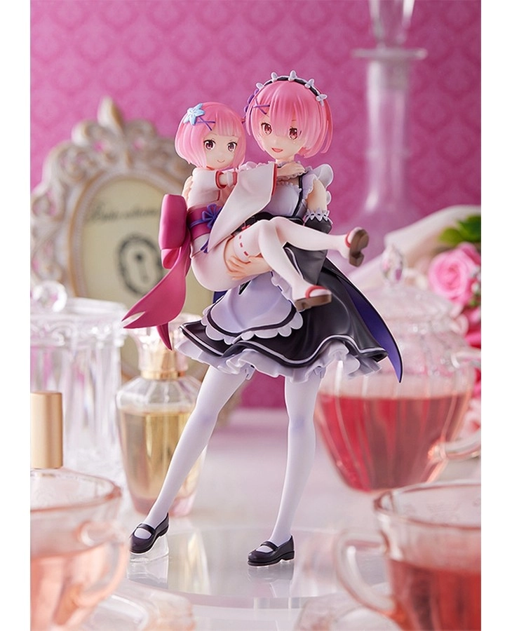 S-Fire : Re:ZERO -Starting Life in Another World- Figure Ram & Childhood Ram