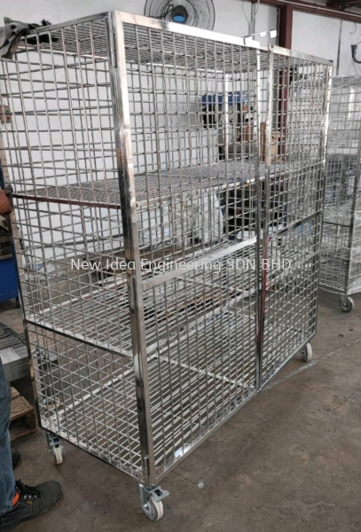 stainless steel security cage Clean Room Furniture Penang, Malaysia, Bukit Mertajam Supplier, Suppliers, Supply, Supplies | New Idea Engineering Sdn Bhd