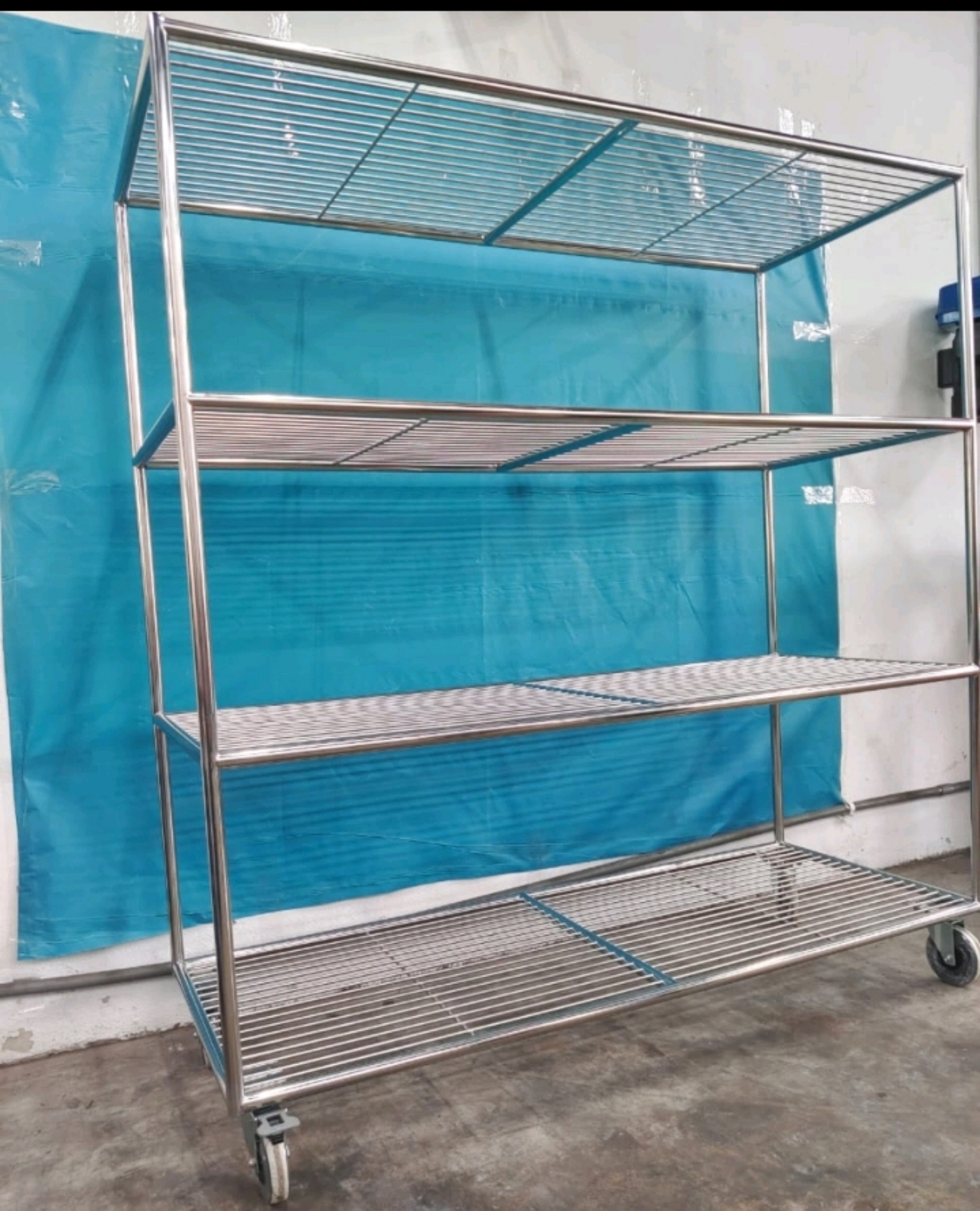 stainless steel shelving