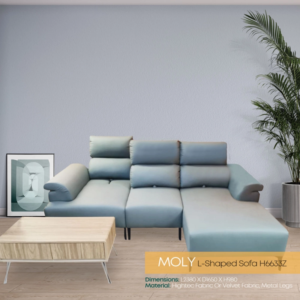 MOLY L-shaped Sofa H6633Z