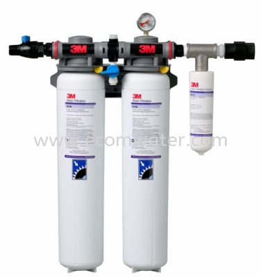 3M™ Dual Port 290 Series Water Filtration System DP290, 5624201, 0.2 um NOM, 10 gpm, 108000 gal