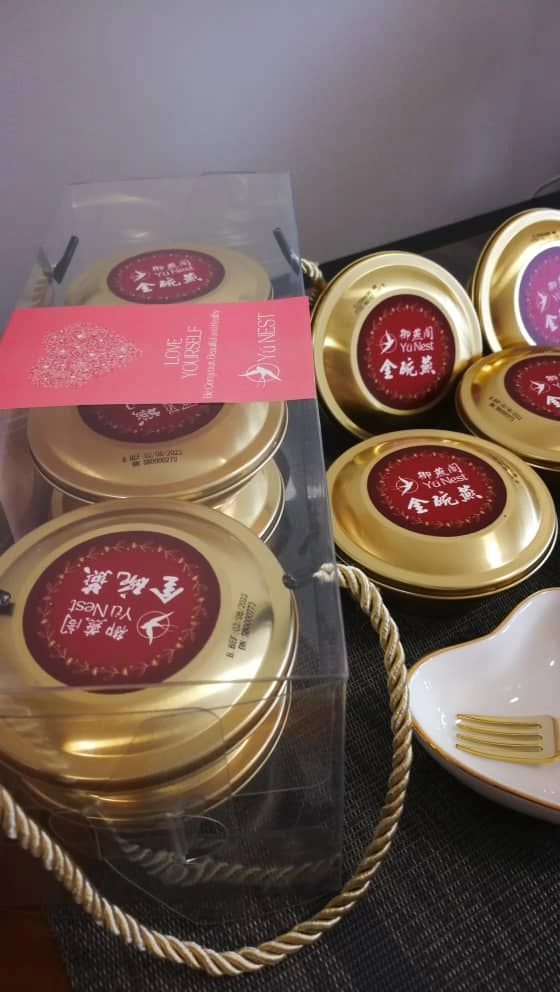 Gold Bowl Bird Nest  2g x 6 Classy Gift Set  【PROMO until STOCK LAST】