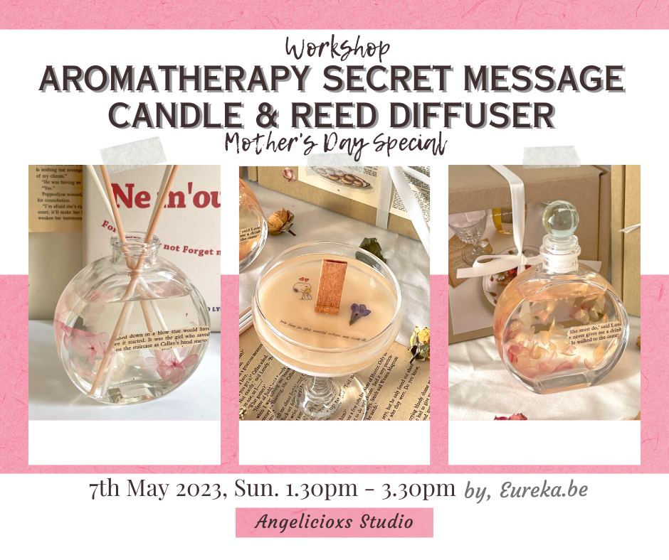 Aromatherapy Secret Candle and Reed Diffuser Workshop