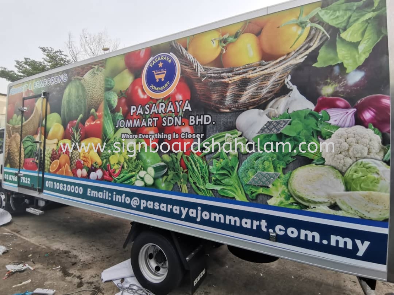 TRUCK LORRY STICKER PRINTING AT KUALA LUMPUR 