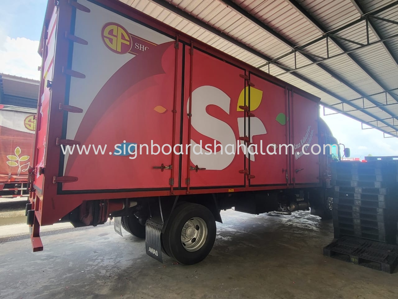 TRUCK LORRY STICKER PRINTING AT KUALA LUMPUR 