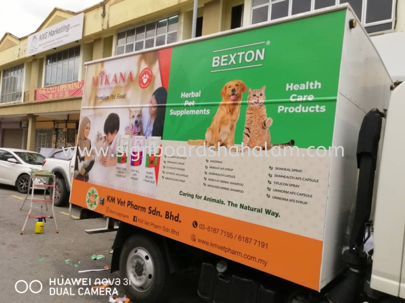 TRUCK LORRY STICKER PRINTING AT KUALA LUMPUR 