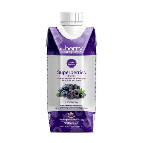 The Berry Company Superberries Purple Juice Drink 330ml