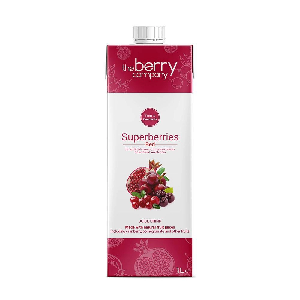 The Berry Company Superberries Red Juice Blend 1L