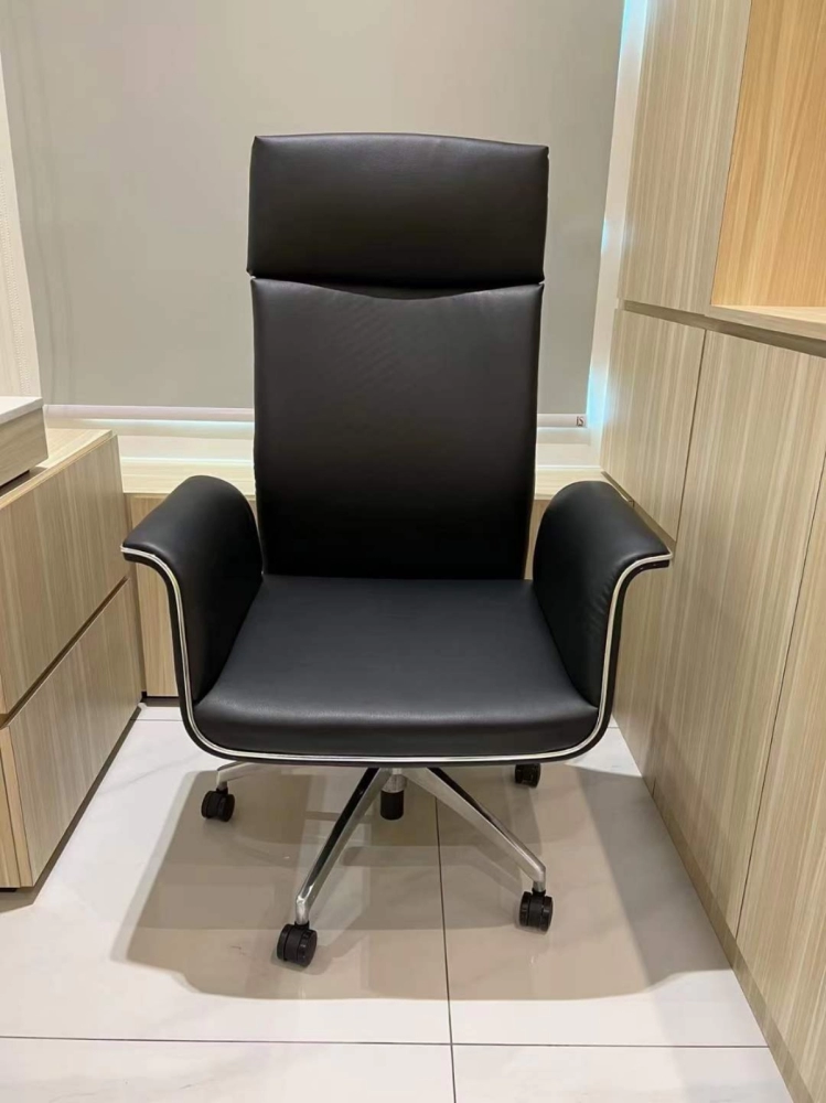 Leather Ergonomic Office Director Chair | Office Chair Penang