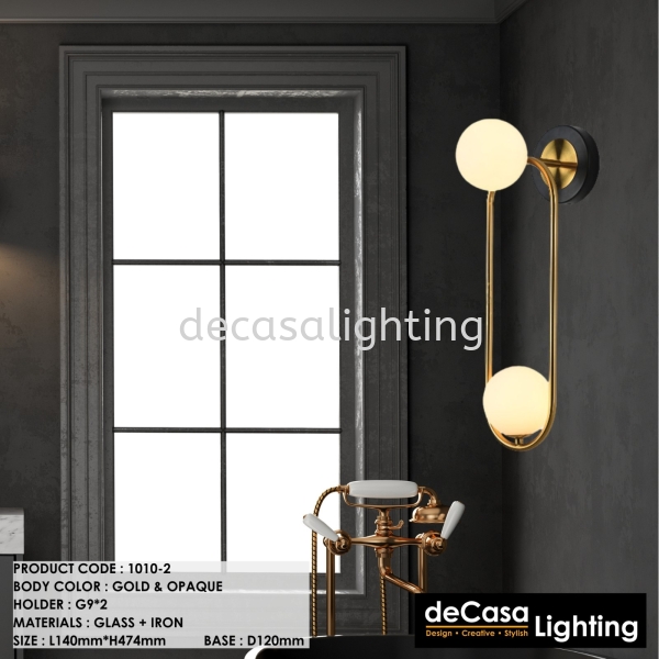 OPEL BALL WALL LIGHTS Frosted Glass Wall Light WALL LIGHT Selangor, Kuala Lumpur (KL), Puchong, Malaysia Supplier, Suppliers, Supply, Supplies | Decasa Lighting Sdn Bhd