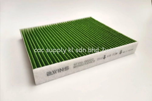 TOYOTA VELLFIRE/HLUX KUN26/ALPHARD 2015 CABIN AIR FILTER (GREEN CARBON) 2WINS MY04831008CB-G