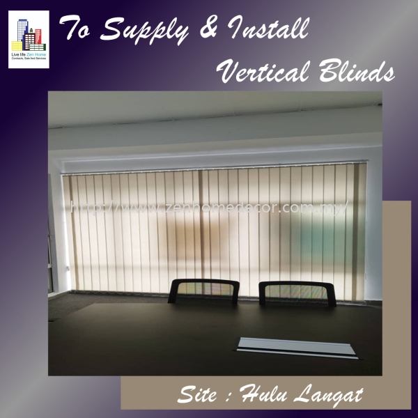 Vertical Blinds Vertical Blinds Blinds Selangor, Malaysia, Kuala Lumpur (KL), Puchong, Shah Alam Supplier, Suppliers, Supply, Supplies | Zen Home Decor