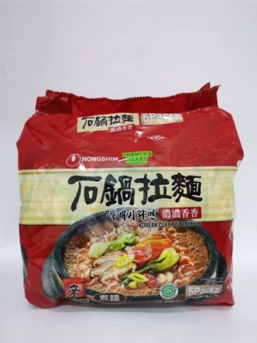 N.SHIM CLAYPOT RAMYUN 600G 辛韩国石锅拉面